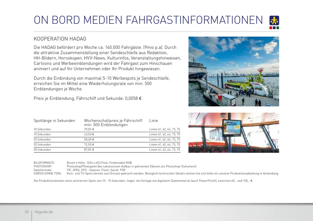 Hamburg Guide – Mediadaten 2026 – Seite 20