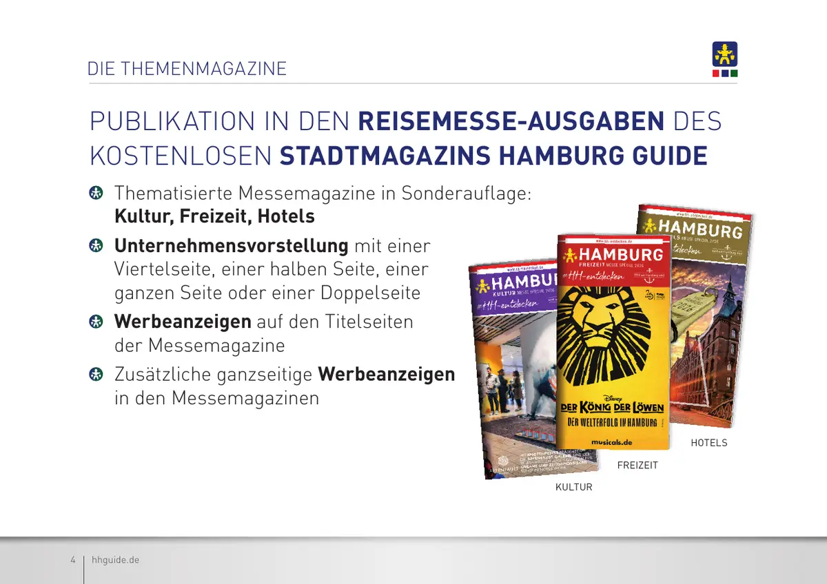 Hamburg Guide – Mediadaten Reisemessen 2026/2027 – Seite 4